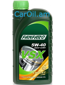 FANFARO 5W-40 VSX 1L, Լրիվ սինթետիկ